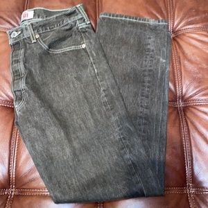 Size 34 34 Levi jeans straight leg button fly